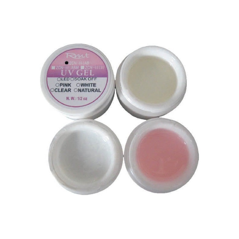 UV Gelis, šviesiai rožinis 14 ml, 0.5 oz. Beautyforsale - 1