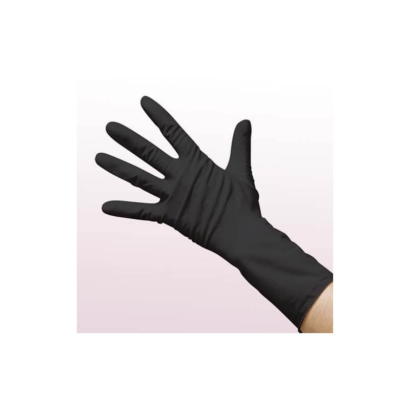 Виниловые перчатки, черные Comair - 1