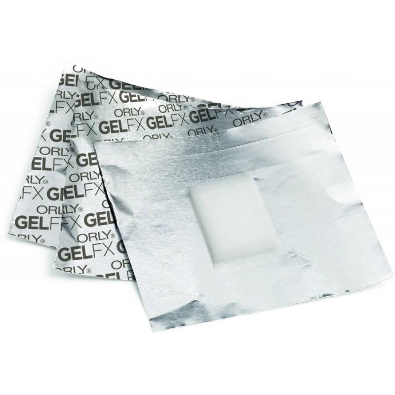 Gel FX Foil Remover Wraps, 20pcs ORLY - 1