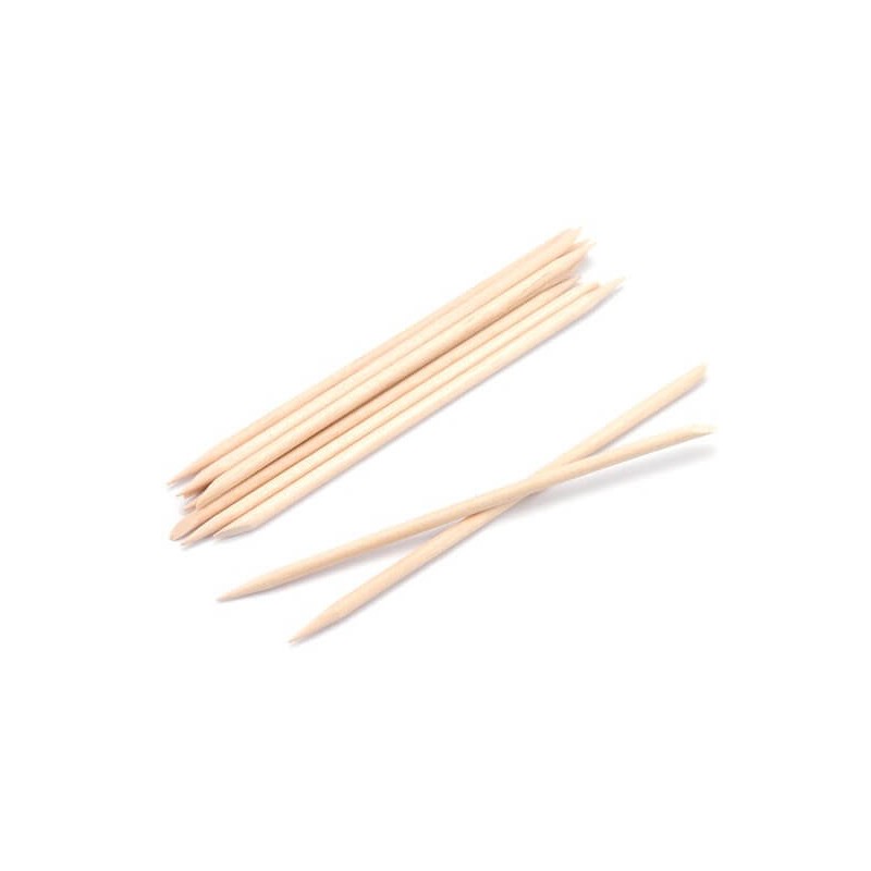 Orange tree manicure sticks, 100pcs Beautyforsale - 1