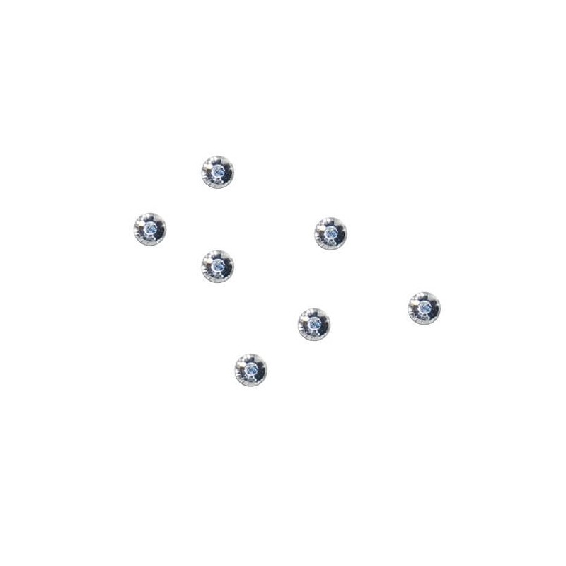 Akrilo akmenukai - kristalai nagų puošybai, 3.5mm, 1vnt