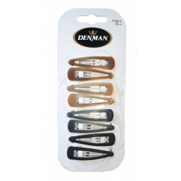 71032D матовой заколки для волос, 8 шт. 5 см. DENMAN - 1