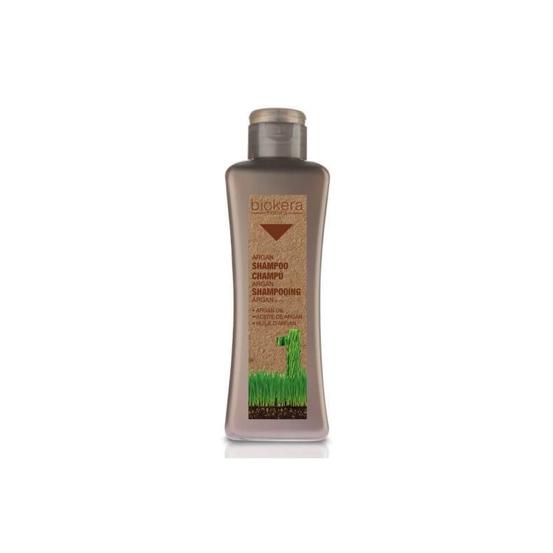 Biokera natura argan shampoo 1000 ml Salerm - 1