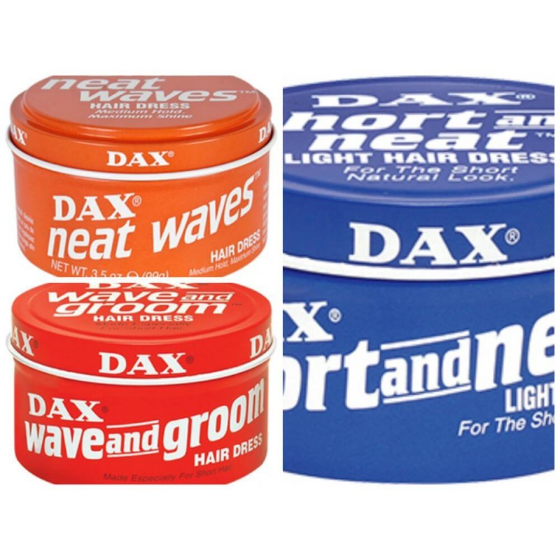 Rinkinys plaukų modeliavimo priemonių 3 vnt. x 99 gr. DAX - 1