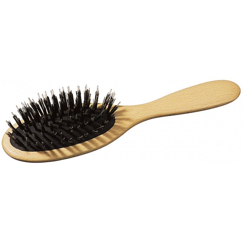 Hair brush with cushioning 185 x 48 mm KELLER - 1