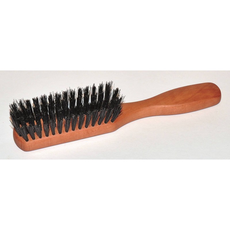 Hair brush  155x25mm, 4  rows, pocket size. KELLER - 1