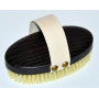 Massage brush with natural bristles bright 135 x 70 mm. 9 rows. KELLER - 1