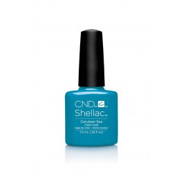 Shellac nail polish - CERULEAN SEA CND - 1