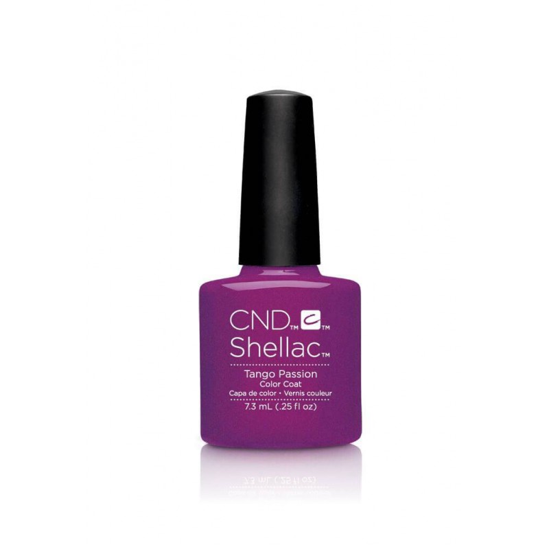 Shellac nail polish - TANGO PASSION CND - 1